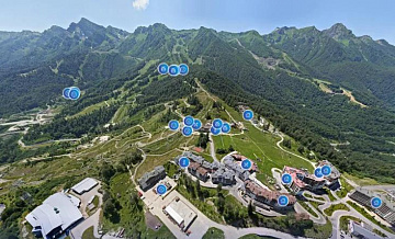 Интерактивную карту горных курортов создали в Сочи