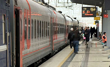 Следующие из Сочи поезда отправляются со станций Лазаревского района