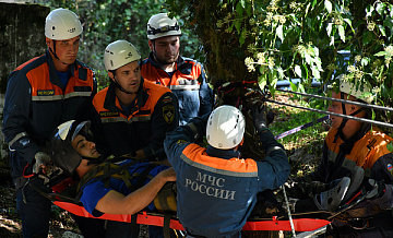 Сочинские спасатели провели грандиозное учебно-тактическое мероприятие