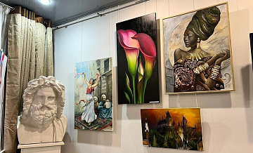 Выставку живописи «Таланты Сочи» открыли в Доме архитектора