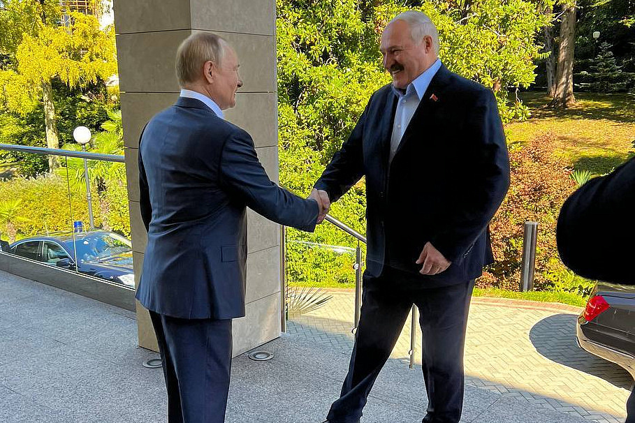 В Сочи встретились президенты России и Белоруссии