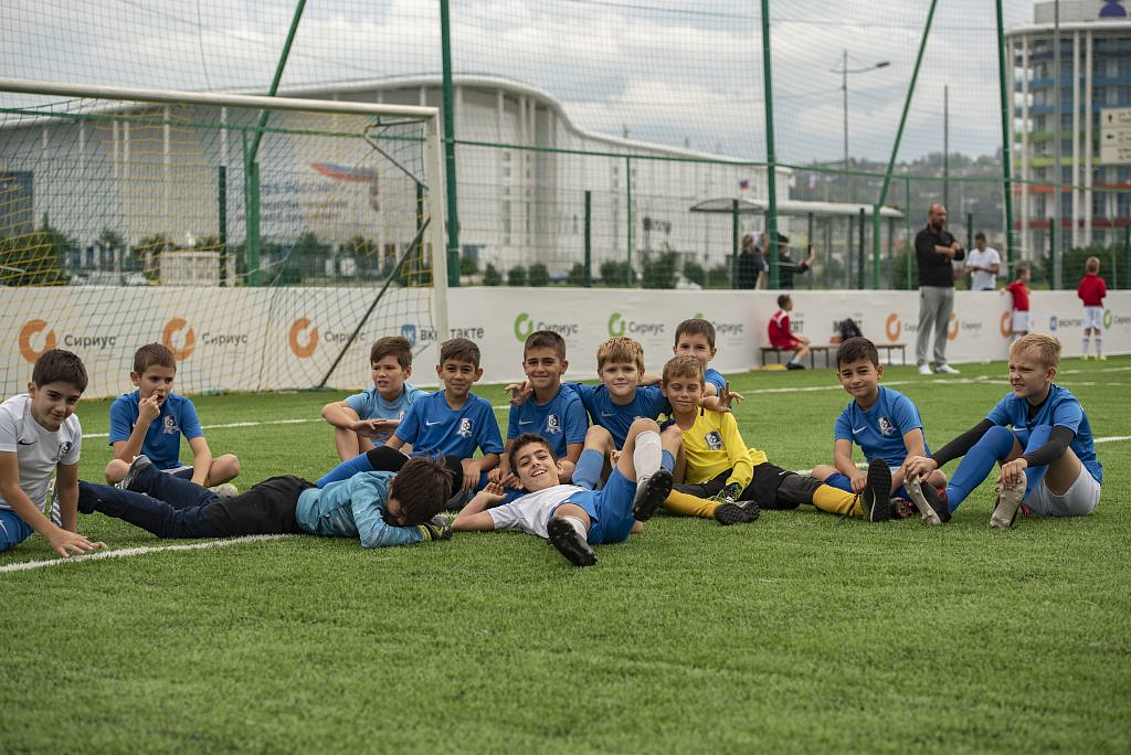 В Сочи прошёл детский фестиваль «Футбол – школа жизни»